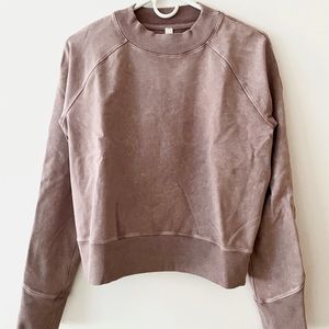 Lululemon Cropped Sweatshirt